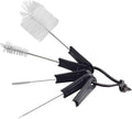 Espresso Brush Machine Cleaning Brush - CAFEMASY 5pcs Coffee Machine Cleaning Brush Pack Barista Tools for Cleaning Espresso Machine Group Head Steam Wand Milk Frother Drip Tray Coffee Mug