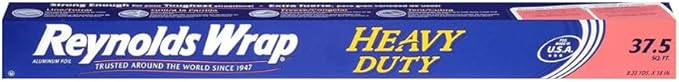 Reynolds Wrap Heavy Duty Aluminum Foil Rolls, Extra Wide, 37.5 sq ft (Pack of 3)