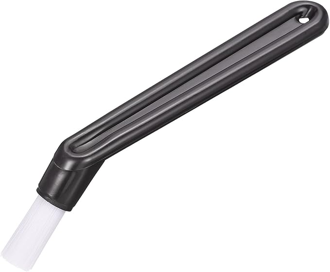 MECCANIXITY Coffee Machine Brush, 5" Length Nylon Head Black for Cleaning Espresso Machines, Grinders