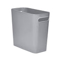Hand Trash Can - Small Waste basketbin - 1.8 Gallon- for Office,Home,Bathroom,Kitchen - Grey