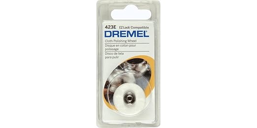 Dremel 423E EZ Lock Cloth Polishing Wheel (Pack of 2)
