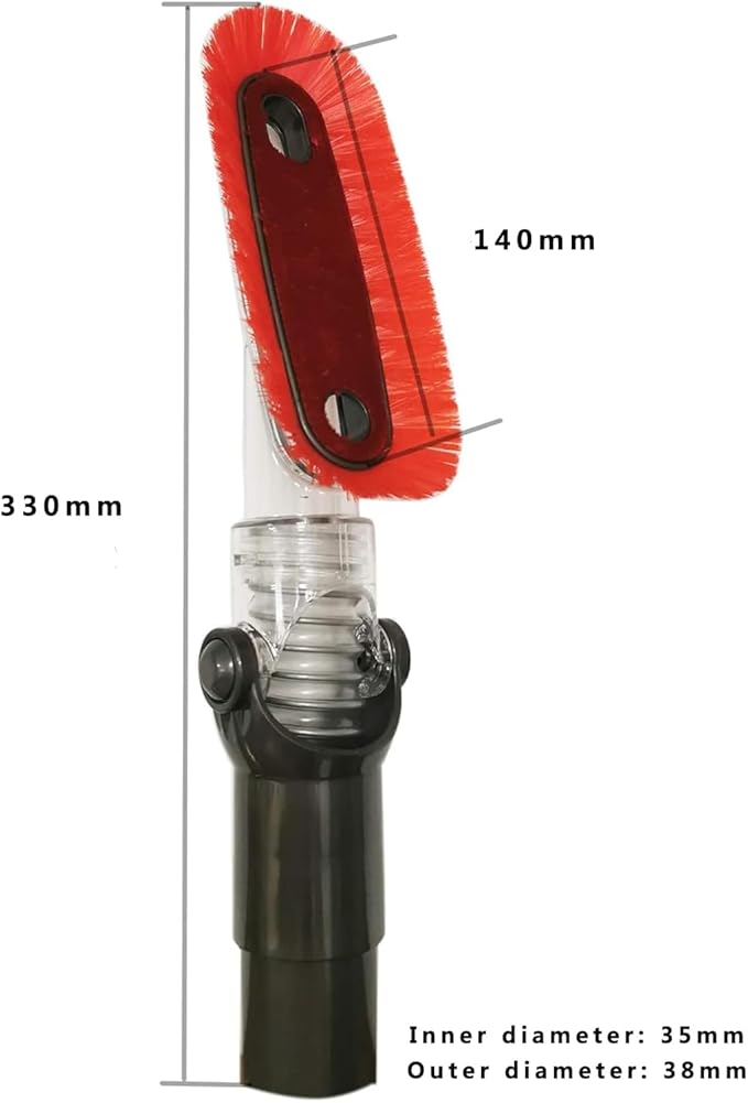 EZ SPARES Replacement Brush for Shark Vacuum Cleaner, Crevice Tool Soft Flexible Dusting Brush with PP Hair Anti-Static Use On Delicate Surface for Cleaning Furniture & Ceiling Parquet Floor Tool