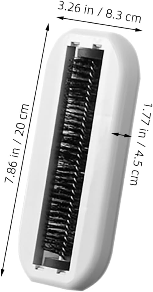 Cabilock 4pcs High Efficiency Crumb Cleaning Device Rolling Crumb Sweeper Handheld for Hair and Lint Removal