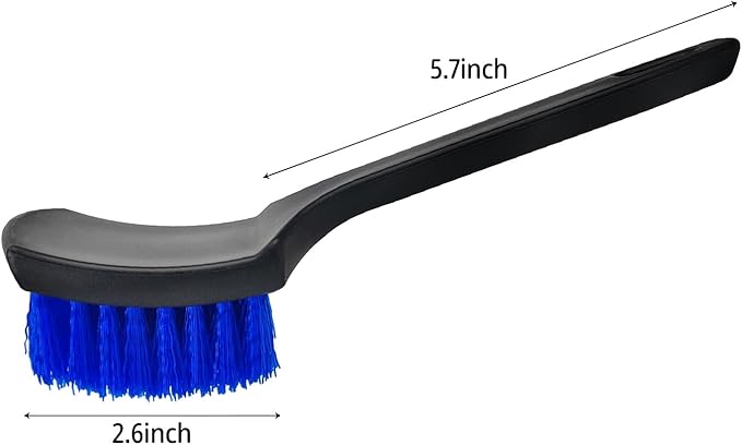 Car Cleaning Brush,Tire Brush,Cleaning Brush, Tire Brushes for Cleaning Rims Cleaning Brushs for Car Interior and tire (Blue+Black)