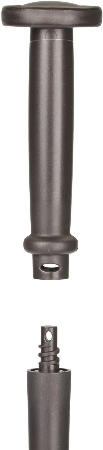 mDesign Plunger and Brush Set for Toilet Bowl - Hidden, Modern Toilet Brush and Plunger Set with Caddy - Brush Cleaner and Plunger Combo with Holder for Bathroom - Hyde Collection - Bronze
