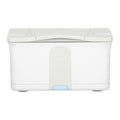 Ubbi Baby Wipes Warmer and Dispenser with Nightlight, Top-Heating System, Moisture Lock Lid, Fits Standard Wipe Packs, Soft Glow Light for Diaper Changes, Oat