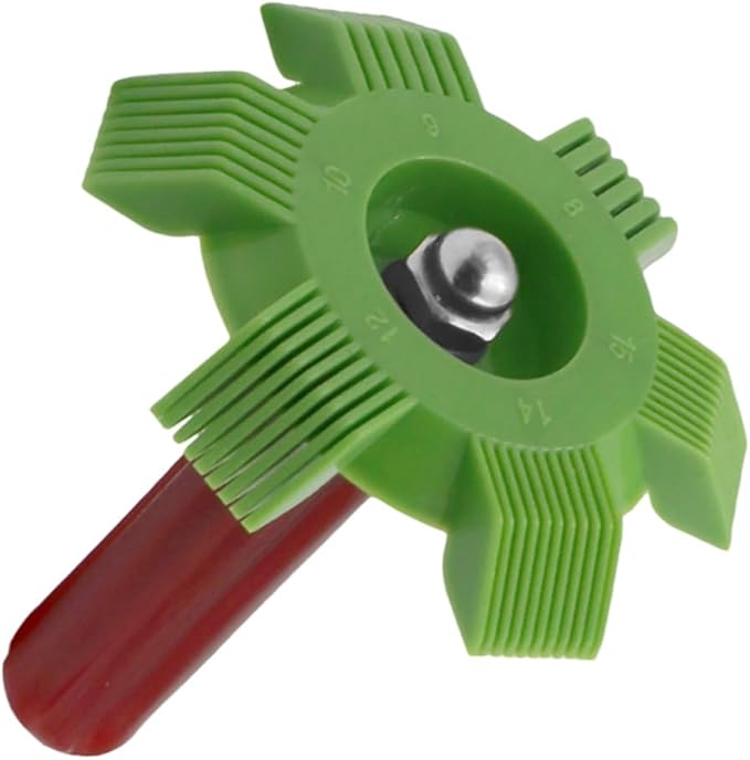 3pcs Radiator Evaporator Fin Comb Tool for Air Conditioning Condenser Cooling Brush for Straightening Fins Suitable for Vehicles Efficient Cleaning and Maintenance Tool