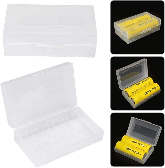 Diydeg Battery Case, 2PCS Battery Box Container 220700/ Battery Box, for Battery Storage