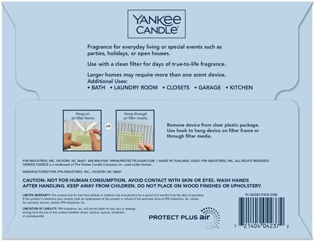 Yankee Candle Catching Rays Whole Home Air Freshener (Pack of 4)