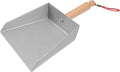 Hemoton Mini Stainless Steel Dustpan 8.66X5.51 Inch Small Metal Dust Pan Lightweight Tabletop Cleaning Tool for Kitchen and Home