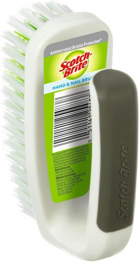 Scotch-Brite Hand and Nail Brush, 0.23 Pound