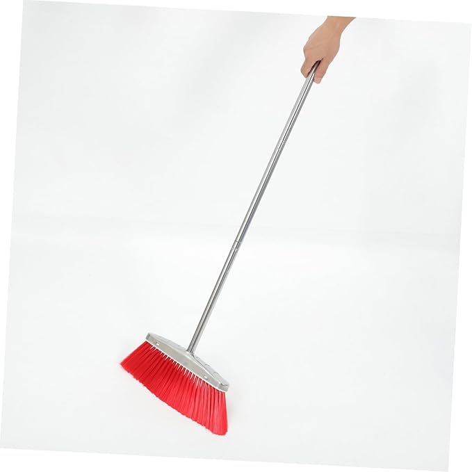 GALPADA Heavy Duty Cleaning Broom with Soft Bristles for Home and Office Gentle Floor Sweeper for Indoor Use Dust and Hair Removal for Kitchens