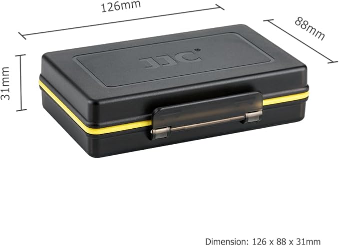 LP-E6 LP-E6N LP-E6NH Battery SD Card Case Holder for 6 SD 2 Battery, Water-Resistant Camera Battery Storage Organizer Box for Canon EOS R6 R5 Mark II R R7 R5M2 R 5D Mark IV III II 7D 6D Mark II