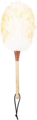 Wool Duster 16inch Soft Natural Feather Dusters with Bamboo Handle Cleaning Supplies for Home Office Phoframe