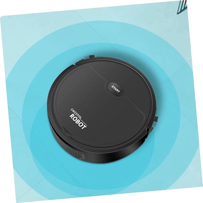 Veemoon Mini Robotic Multifunctional Automatic Sweeping and Mopping for Home HEPA Filter Advanced Navigation for Carpets and Hard Floors
