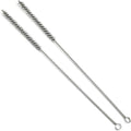 Utoolmart Steel Wire Cleaning Brush, Spiral Power Brush, 0.4-inch Diameter 12-inch Length, 2pcs
