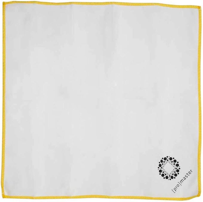 ProMaster Premium Soft Cleaning Cloth with Easy-Open Storage Pouch, (Model 3195)