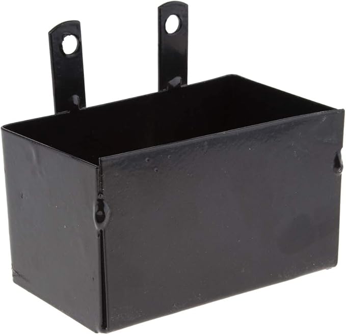 Kesoto Sturdy Metal Motorcycle Batteries Carrier Case Storage Holder Box for 50cc 70cc 110cc 125cc Dirt Bike ATV