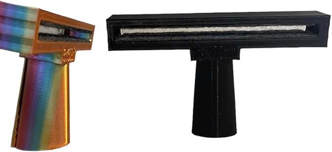 Ceiling Fan Blade Cleaning Vacuum Attachment (Gold, 7 Inch, Plastic)