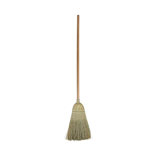 Boardwalk BR10001 100% Corn Warehouse Brooms, 60", Black/Natural (Case of 6)