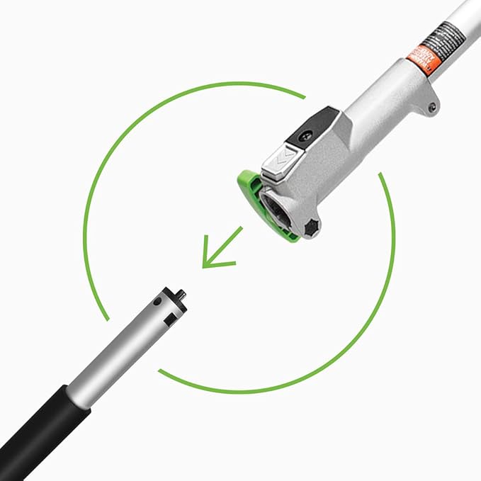 EGO MST1501 Multi-Head Combo Kit: 15" String Trimmer & Power Head With 5.0 Ah Battery and Standard Charger