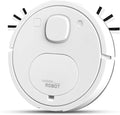 Mini Robot Vacuum Cleaner for Pet Hair, 1200Pa Suction with Dual Side Brushes, 6cm Ultra-Thin ≤55dB Quiet, Fits Hardwood/Low-Pile Carpets，Powerful Suction Robot Vacuum for Small Homes