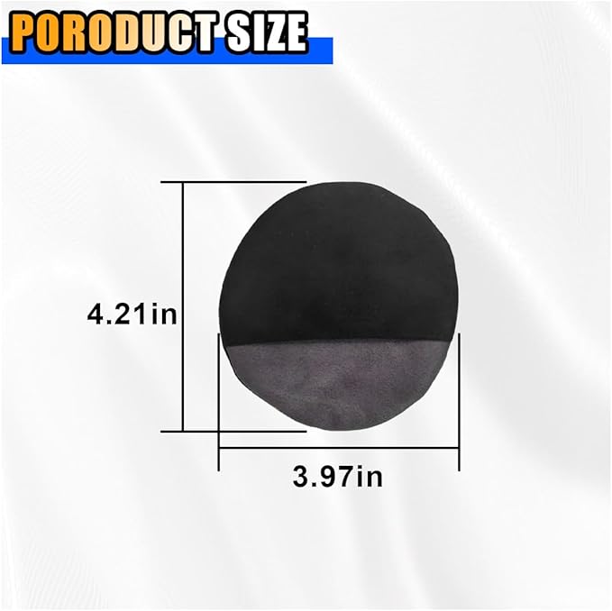 Round Car Touch Screen Cleaner Cloth, Microfiber Cleaning Pad Car Cleaning Wipes, Vehicle Screen Cleaner Tool Car Interior Cleaning Cloth for Car Dashboard Display Electronic Devices (Round)