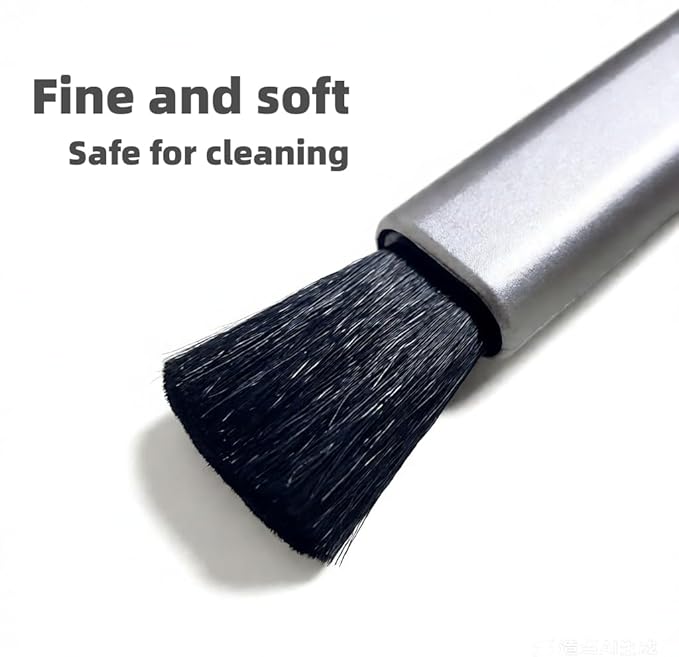 2psc Scalable Dusting Brush for Cleaning Vinyl Record, Digital Camera, Keyboard