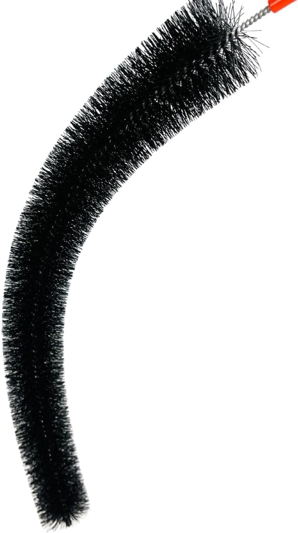 Bristle (2 Pack) 31 Inch Cleaning Brush for Dryer Lint and Cleaning Refrigerator Coils | 23" Brush with 8" Ergonimic Handle | Long Flexible Design Great for Cleaning Appliances & Hard to Reach Places