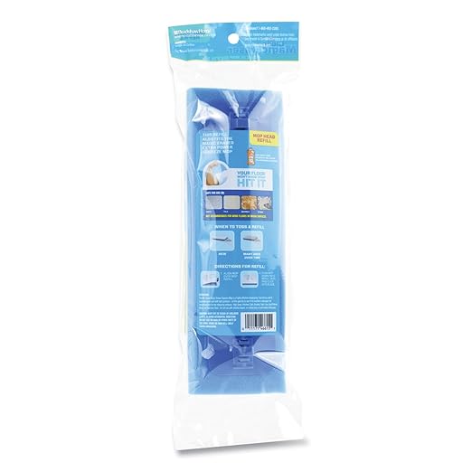 Mr. Clean Magic Eraser Squeeze Mop Refill, Foam, 9.9 X 3.4 X 1.6, White/Blue