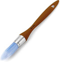 Bates- Trim Paint Brush, 0.75 Inch, Ergonomic Non-Slip Handle, Synthetic Bristles, Trim Brushes for Painting, Clay Color