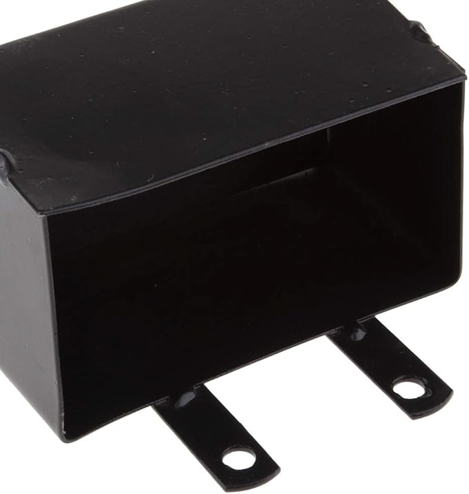 Kesoto Sturdy Metal Motorcycle Batteries Carrier Case Storage Holder Box for 50cc 70cc 110cc 125cc Dirt Bike ATV