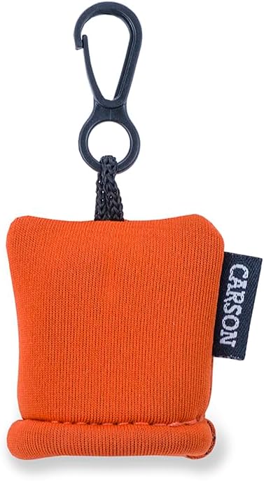 Carson Stuff-It Microfiber Lens Cloth Cleaning System for Eyeglasses, Smartphones, Tablets, Optics, Lenses, Cameras and More