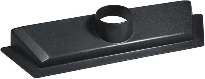 POWERTEC 70103V 21 in. Dust Collection Floor Sweep – Floor Mounted Blast Gate Attachment