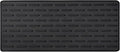 Silicone Coffee Mat, 16"X7" Heat-Resistant,Eco-friendly,Hygienic Drying Pad,Leak-Proof and Non-Slip,Removable Silicone Mat with Concave and Convex Design,（Black 16X7）