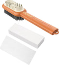 3PCS Suede Brush Set, Compact Design Rubber Shoe Brush, Shoe Cleaning Brush Suitable for Professionals and Sneaker Enthusiasts