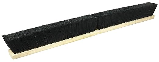 Weiler 42047 36" Block Size, Black Tampico Fill, Medium Sweep Floor Brush