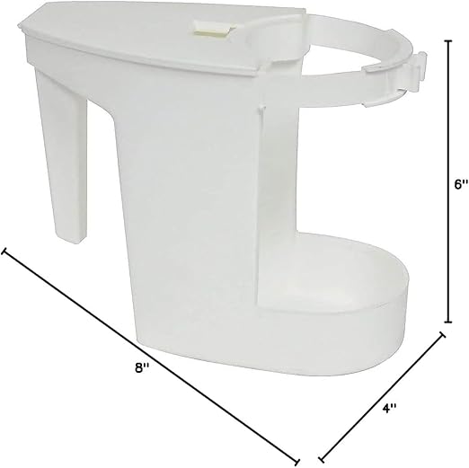 Impact® Super Toilet Bowl Caddy White