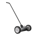 Master Magnetics Magnetic Sweeper with Wheels - Rolling Magnet Sweeper with Adjustable Handle - Powerful Magnetic Tool for Lawn and Shop Use - Pick Up Nails and Other Metal Debris - 18”