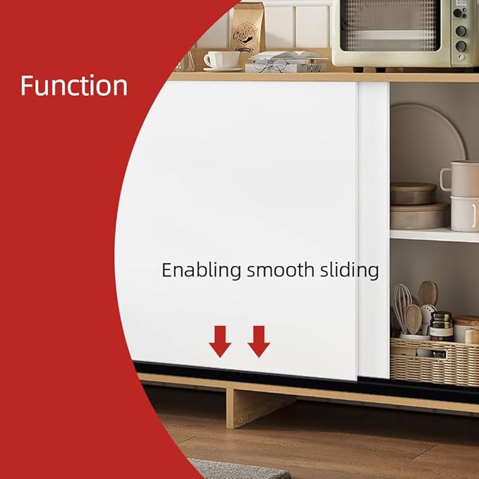 Sliding Door Track, Fit 1/4" Thick Panels, U Channel Rubber for Sliding Cabinet/Closet Door Track, Black, 4Feet