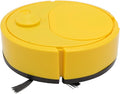 Smart Sweeping Robot, Robot Vacuum and Mop Combo, USB Charging Mini Auto Robotic Vacuum, Multifunctional Clean Robot for Wooden Flooring, Tile, Carpet, Marble(Yellow)