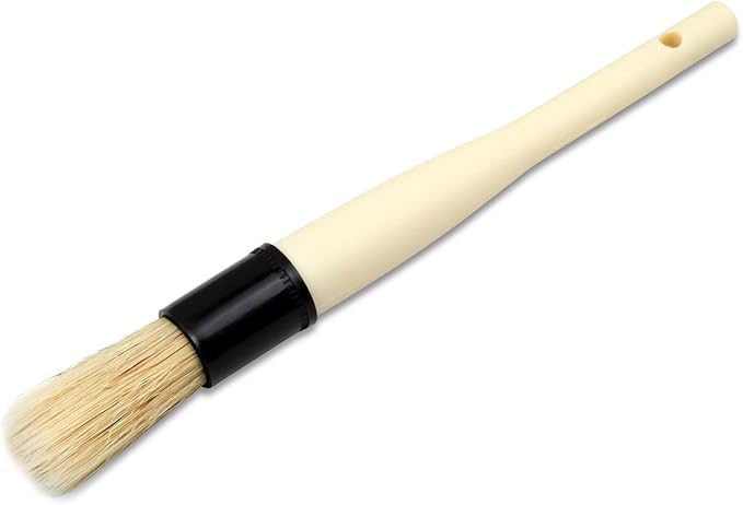 Boar Hair Vent & Dash Detailing Brushes – Premium Soft Bristle Cleaning Tools for Car Interior & Exterior – Professional-Grade Auto Detailing Accessory for Enthusiasts & Pros
