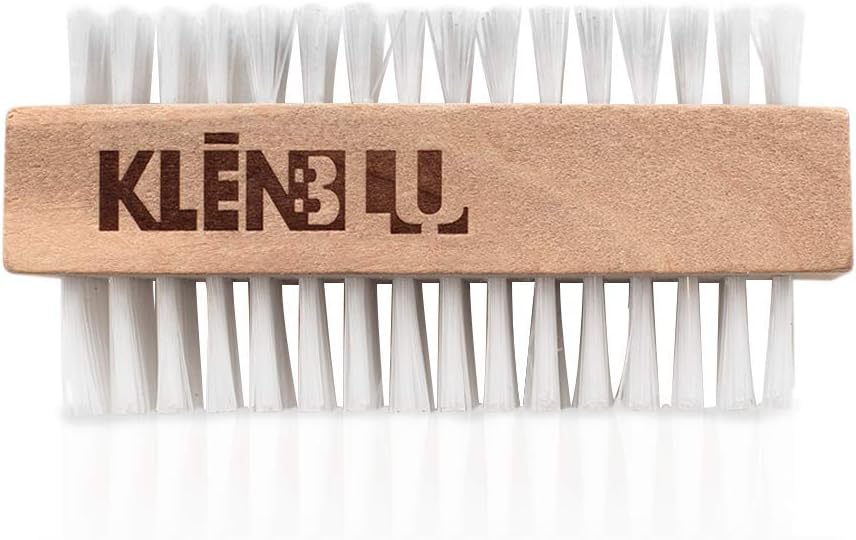 Sneaker Cleaner Brush/Cleaning Brush Premium Double Sided Wooden Shoe Care Brush Made with Nylon