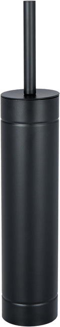 Bath Bliss Toilet Brush with Weighted Base | Slender Design | 360 Degree Brush | Bathroom Cleaning | Black