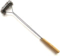 SUNRISE Fryer Brush with Long Handle (Stainless Steel, Single Brush)