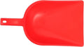 HEMOTON Handheld Dustpan and Desktop Cleaning Shovel Red Plastic Garbage Sweeper for Home and Office Tabletop Cleaning