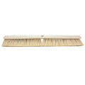SPARTA 41891EC25 Omni Sweep Plastic Push Broom Head, Heavy Duty, Industrial Broom With Color Code System For Outdoor, Indoor, Garage, Concrete, Patio, Kitchen, Bathroom, 24 Inches, Tan, (Pack of 12)