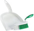 Libman 95 Dust Pan and Brush Set with Ergonomic Handle