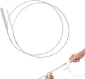 Extra Long Pipe Cleaners,Straw Cleaner Brush Extra Long,Tube Cleaning Brush Suitable for Cleaning Feeding Tubes (2 Pcs)