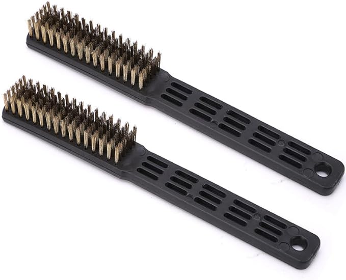 (2-Pack) Bowling Shoe Brushes, Bowling Accessories, Remove Dust Grit Improve The Slide of The Shoe (2)
